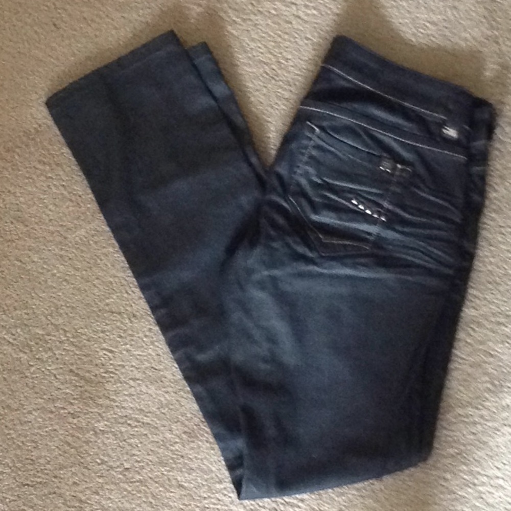 Vintage Jeans Bebe Dark Jeans Like New  size 28